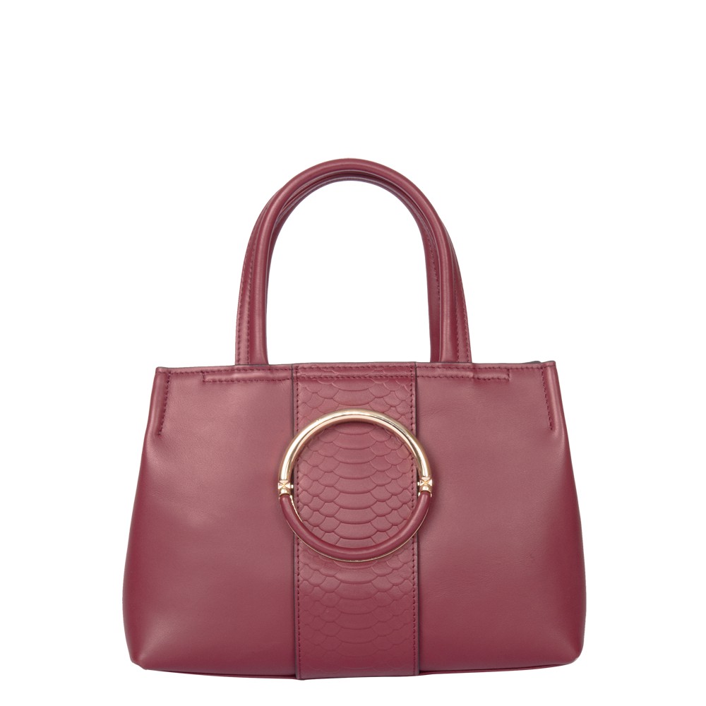 Túi xách nữ công sở Sina Cova Ring Satchel Bag 16361-82U