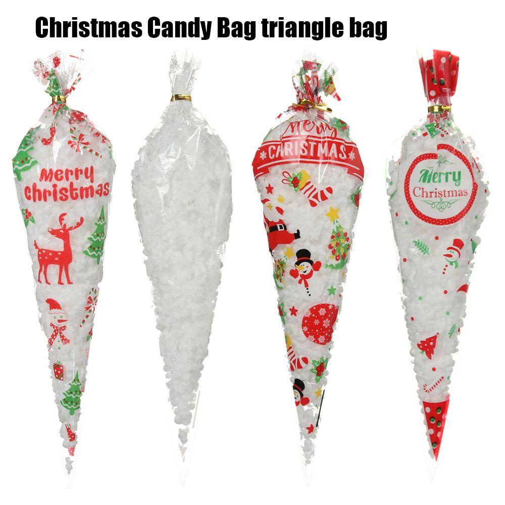 Bộ 100 Túi Đựng Bắp Rang Bơ / Kẹo Tiện Dụng Cho Tiệc Cưới / Giáng Sinh