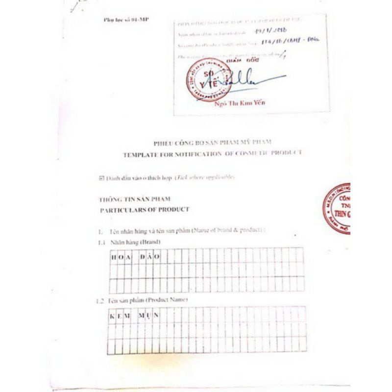 Kem Mụn Hũ nhỏ 8g