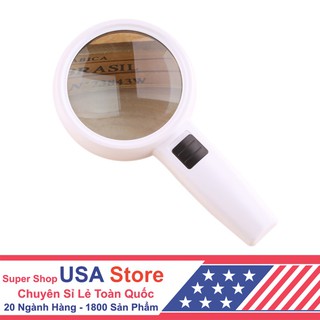 Kính Lúp Có Đèn Cầm Tay 3 Led Hd T21 (Mới Về)