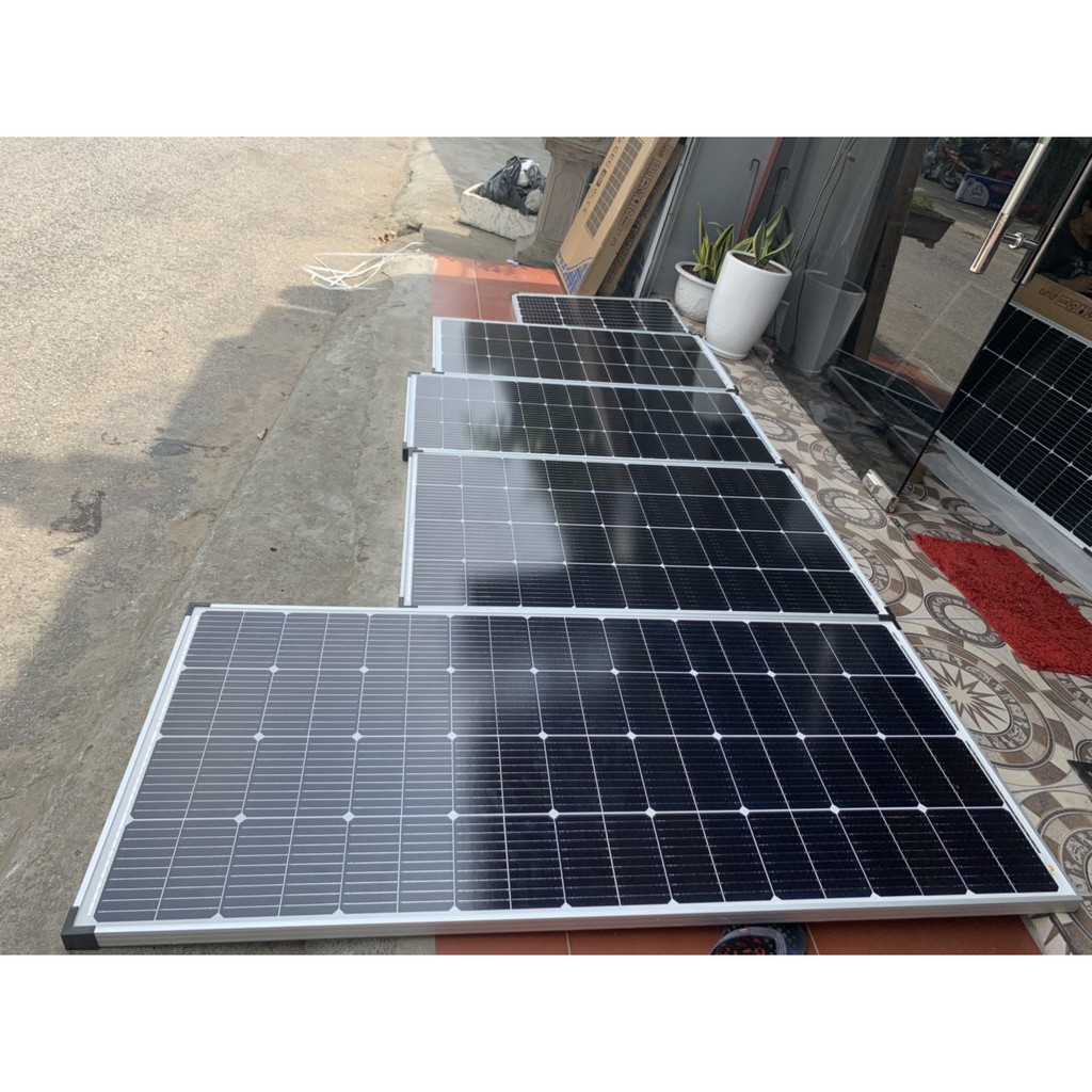 TẤM PIN NĂNG LƯỢNG MẶT TRỜI MỚI 9bb MONO 35W HÀNG CHÍNH HÃNG SOLARFANCY(được tặng Jack mc4))