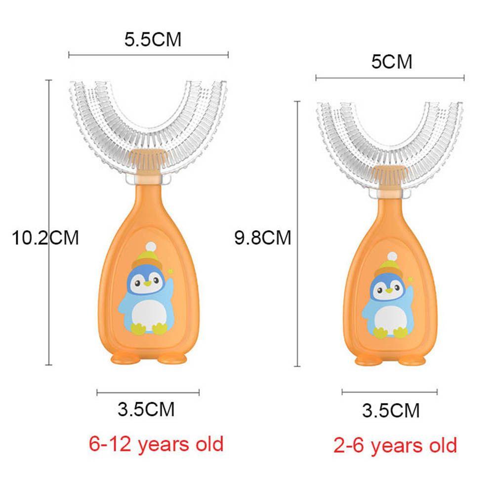 NIUYOU Bàn Chải Đánh Răng Bằng Silicon Mềm An Toàn Dành Cho Trẻ