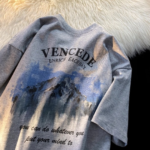 Áo Thun Tay Ngắn Dáng Rộng In Hoạt Hình Gấu Kiểu Hàn Quốc Thời Trang Mùa Hè Cho Nữ