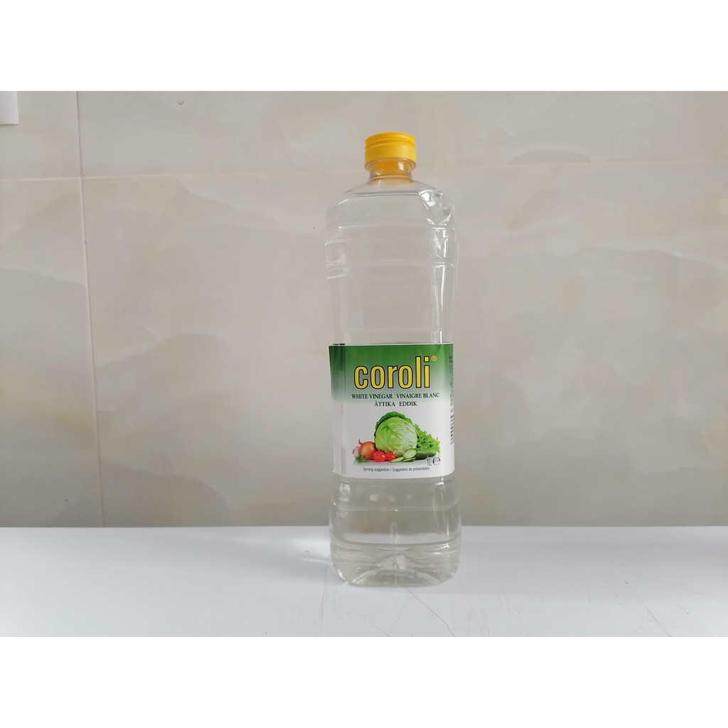 [1 Lít] Giấm TRẮNG [Netherlands] COROLI White Vinegar (tgc-hk)