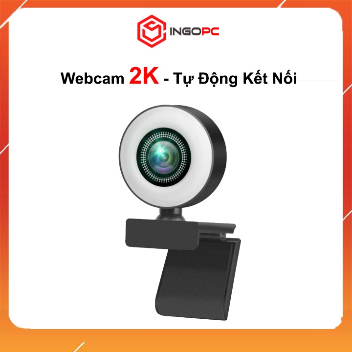 Webcam Máy Tính Có Mic Full HD 2K Cao Cấp, Camera Học Online, Livestream Chính Hãng Giá Rẻ - Shop Ingo PC | BigBuy360 - bigbuy360.vn