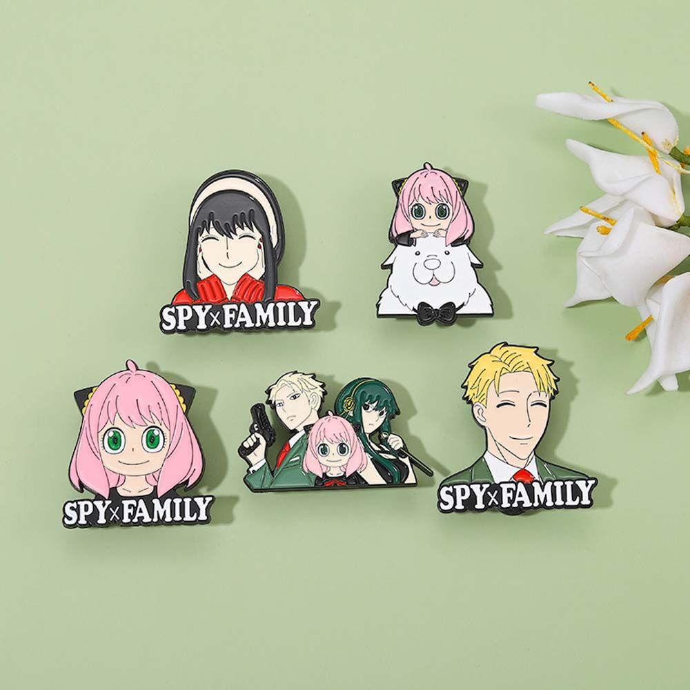 QQMALL Huy Hiệu Cài Áo Hình Anime Dễ Thương