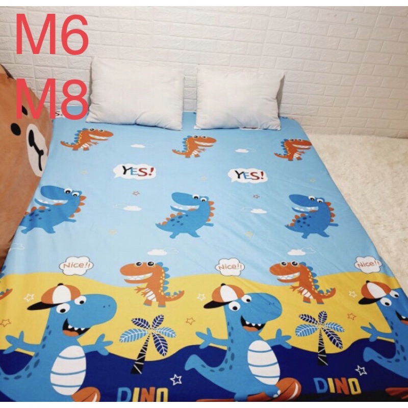 Ga chống thấm cotton Romance. Ga giường cotton chống thấm. Ga cotton nano kháng khuẩn