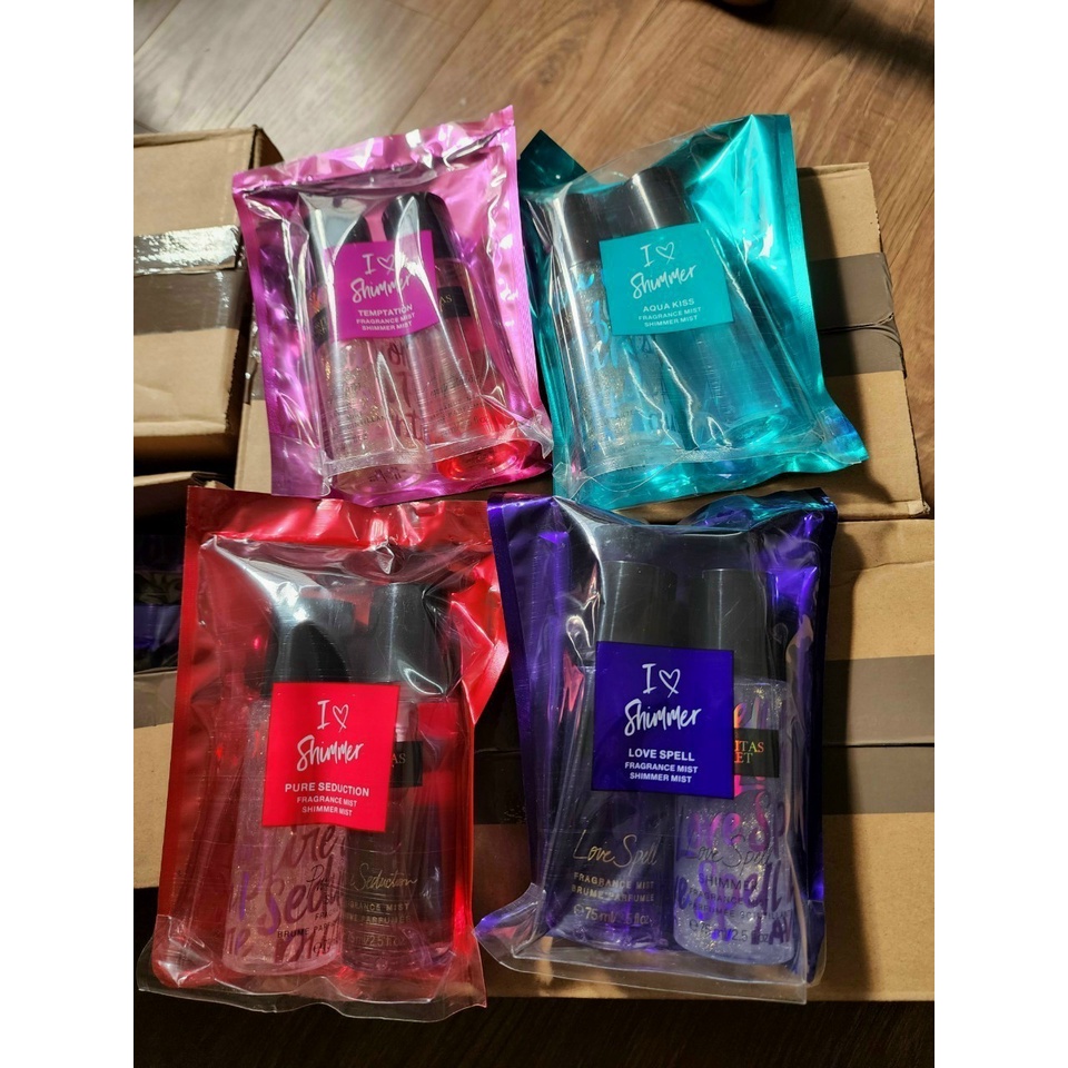 Set 2 Chai Xịt Thơm Body Victoria - Victoria's Secret
