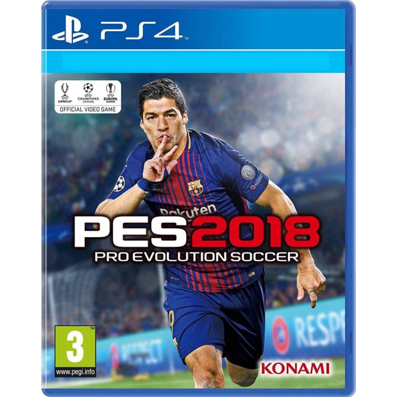 Combo đĩa FIFA 19 + PES 2018 PS4