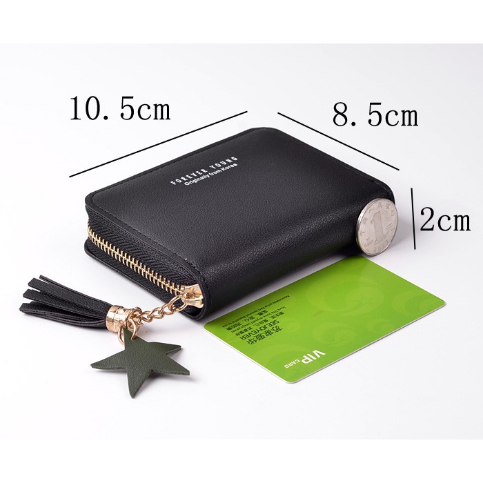 VÍ NỮ KHÓA KÉO S021-MINI | BigBuy360 - bigbuy360.vn