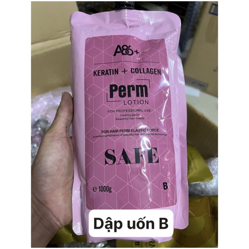 Uốn Duỗi trung hoà A86 🔥🔥🔥. không quan tâm mềm hoá🔥 1000ml/ túi