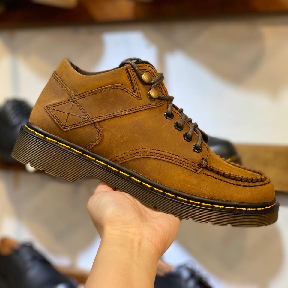 Giày da nam Gồ tem Dr martens 5989 - Da bò sáp - Bò - Phát hiện giả da đền gấp 10 - R8ckie