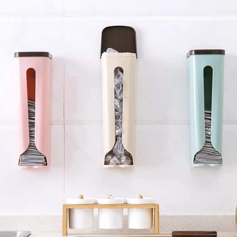 Hộp Đựng Túi Đựng Rác Gắn Tường