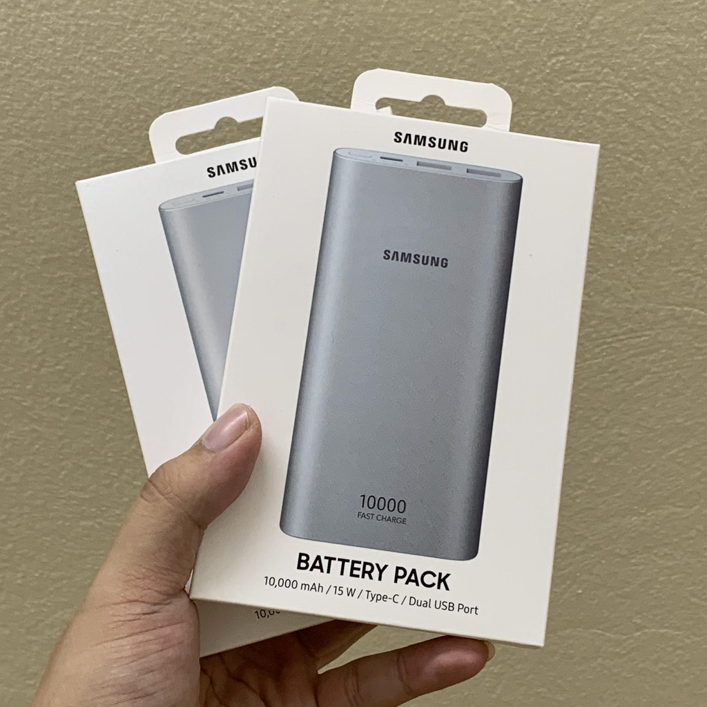 Pin Sạc Dự Phòng Samsung EB-P1100CSEGWW 10000mAh - Dung lượng lớn, hỗ trợ sạc nhanh 25W New Chính Hãng