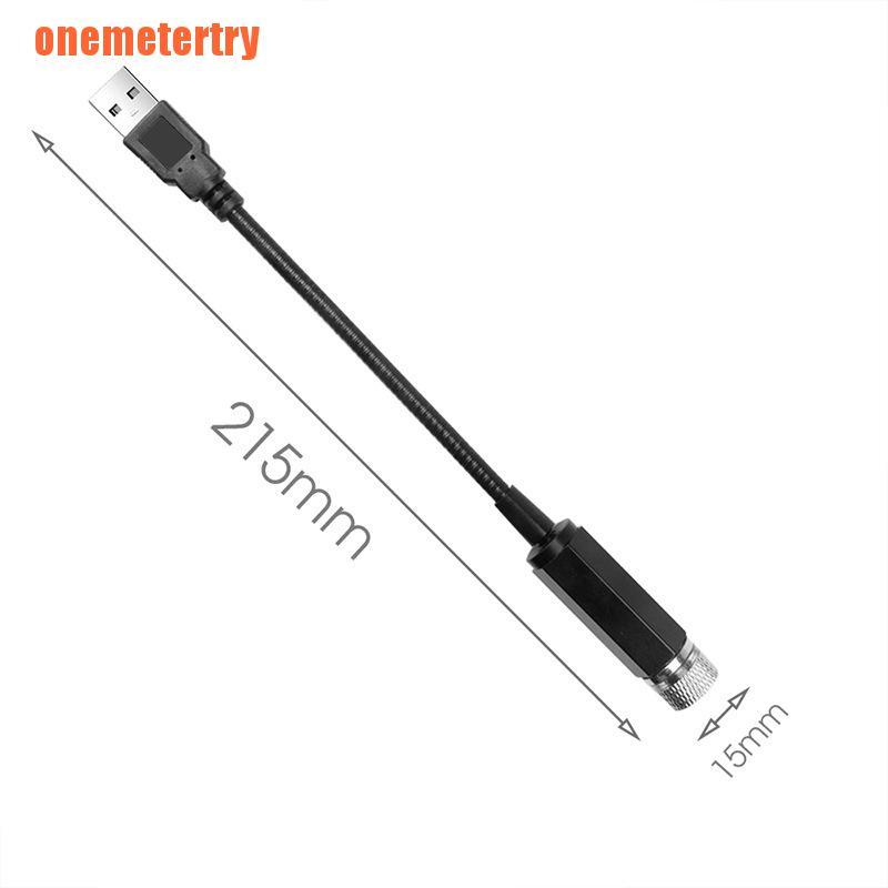 Đèn Led Trang Trí Trần Xe Hơi Hình Bầu Trời Đầy Sao Có Cổng Sạc Usb