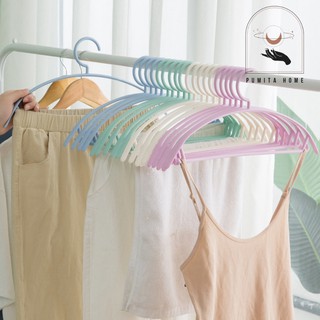 Combo 5 Móc Treo Quần Áo Đa Năng Bằng Nhựa Siêu Dẻo Siêu Bền Không Để Lại Vết Hằn Trên Quần Áo PUMITA