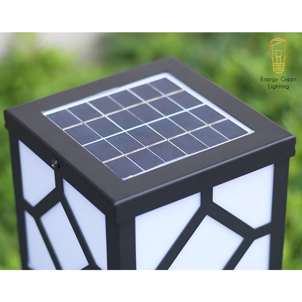 Đèn Cột Sân Vườn Energy Green Lighting DSV-1165 Chống Nước - Chiều Cao 60cm - Cắm Điện Và Dùng Năng Lượng Mặt Trời