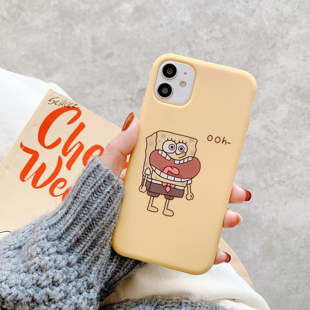 Ốp điện thoại SpongeBob cho iPhone 12/12 mini/12 pro/12 pro max/11/11 pro/11pro max/xs max/xr/xs/x/8/7/8 plus/7 plus | BigBuy360 - bigbuy360.vn