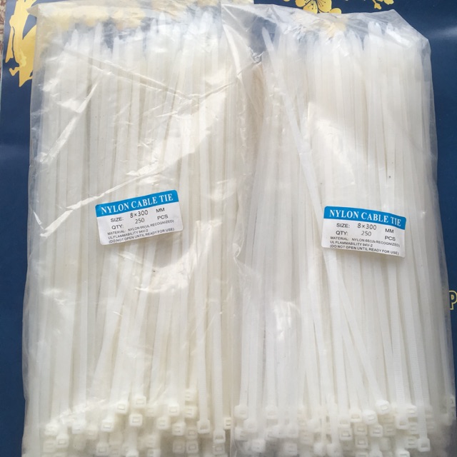 Túi 250 sợi dây rút nhựa lạt nhựa 30cm