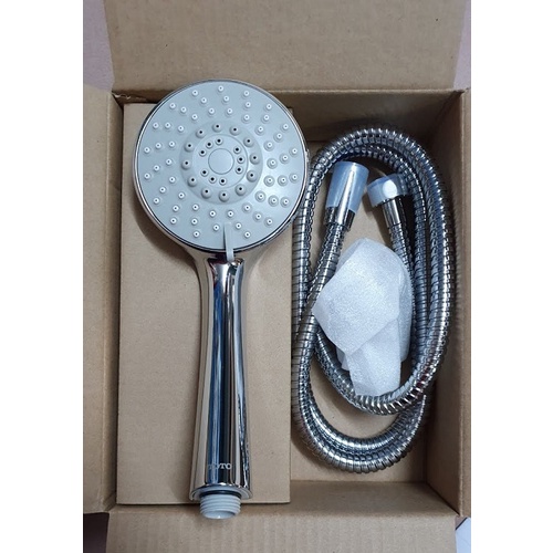 Bộ dây bát sen tắm massage 5 chế độ phun nước mạ Niken Crom TOTO DGH108ZR. Hàng chính hãng. Bảo hành 2 năm
