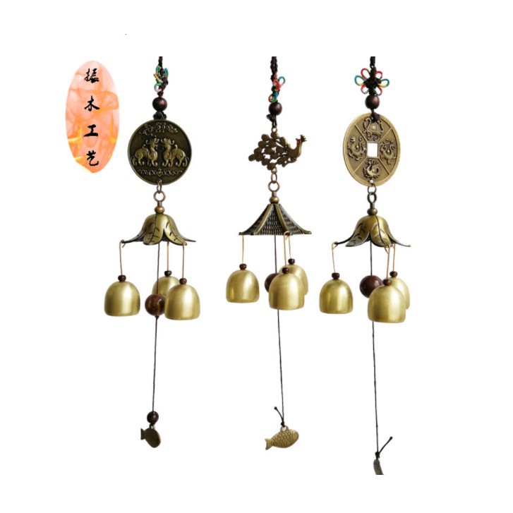 Chuông gió phong thủy 🎁FREESHIP🎁 Chuông gió ống đồng trang trí nhà cửa | BigBuy360 - bigbuy360.vn