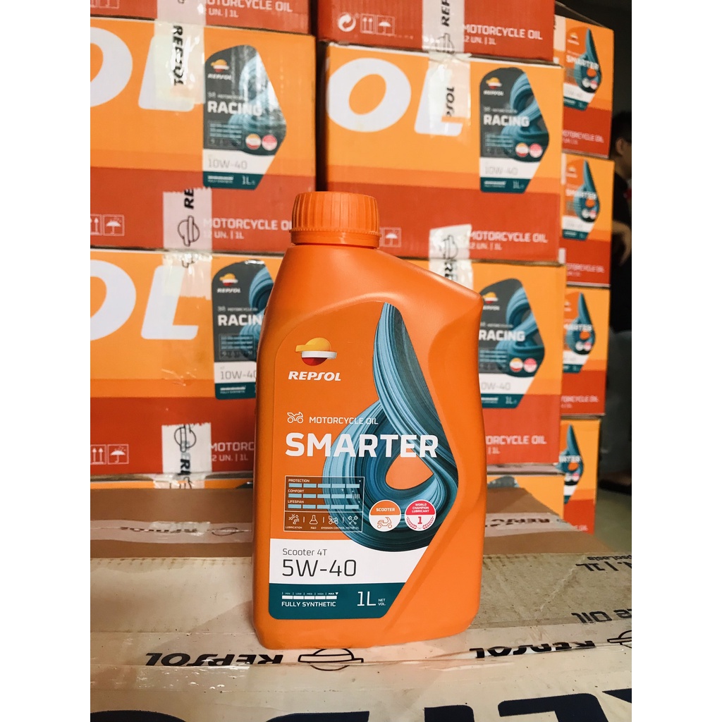 Nhớt Repsol Smarter Scooter 4T 5W-40 1L