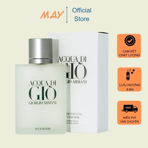 Nước Hoa Nam Acqua Di Giò (Trắng) EDT 100ml - Dầu Thơm GIO Trắng Mùi Hương Nam Tính♥Gợi Cảm