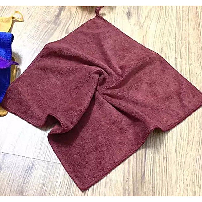 Sét 5 Khăn Lau Đa Năng Hannoitex Chất Microfiber 30*30cm