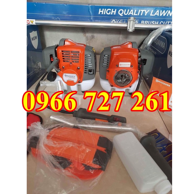 Máy Cắt Cỏ Husqvarna 143RII đeo vai động cơ 2 thì Thụy Điển