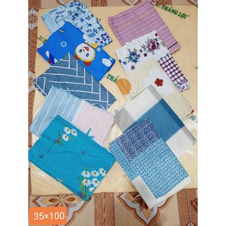 Vỏ gối ôm cotton 35×100