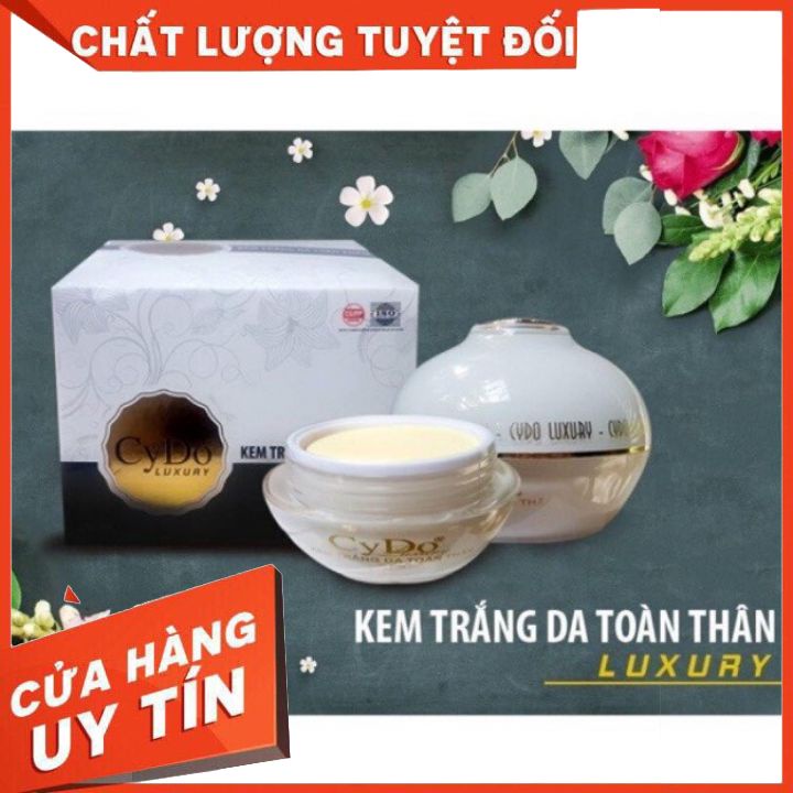 HOT HOT HOT MUA 1 TẶNG 1 - MUA 1 HỘP KEM DƯỠNG TRẮNG TOÀN THÂN CYDO LUXURY TẶNG 1 GÓI TẮM TRẮNG TRÀ XANH KOEJINA