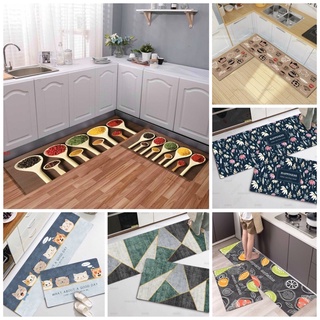 Thảm bếp, bộ 2 thảm bếp 3D chống trơn trượt cao cấp - CH99