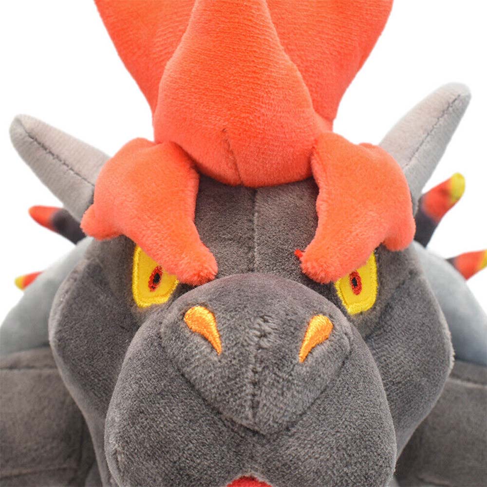 12" Super Mario Bros Fury Bowser Plush Toys Stuffed Doll Birthday Gift