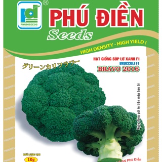 Hạt giống súp lơ xanh F1 Bravo 2016