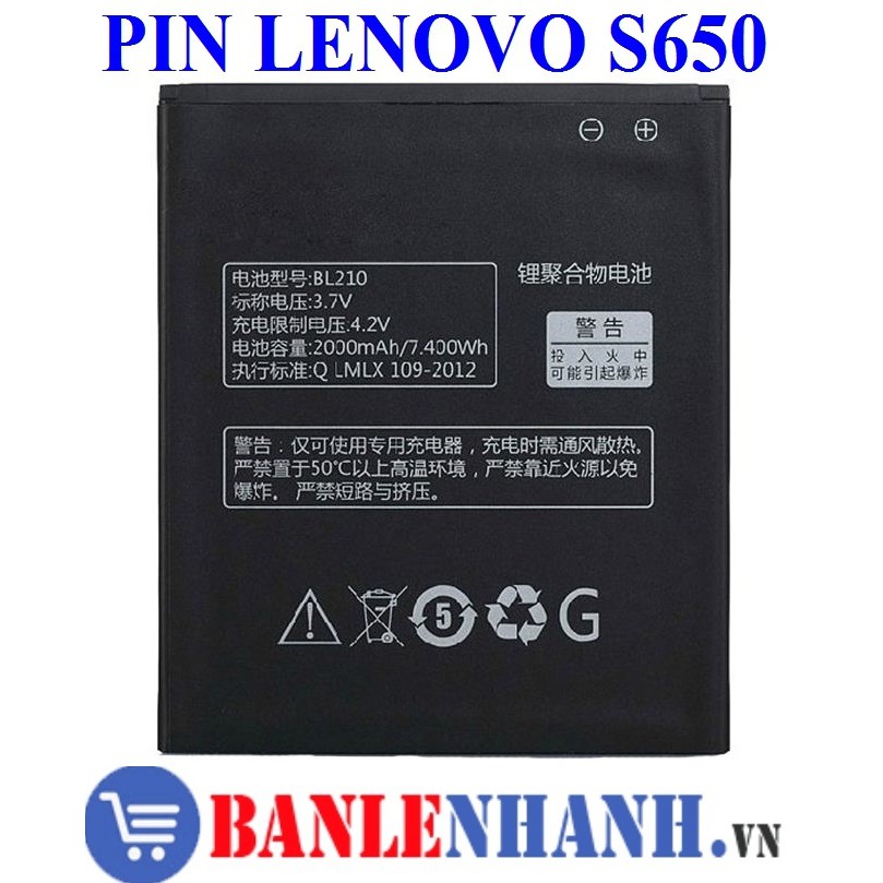 PIN LENOVO S650