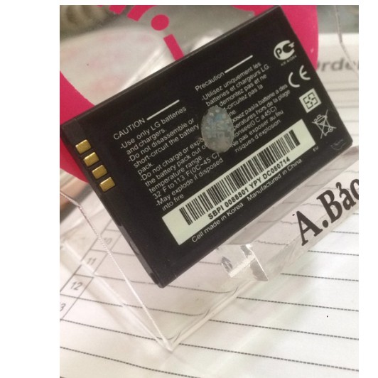 Pin LG LX370