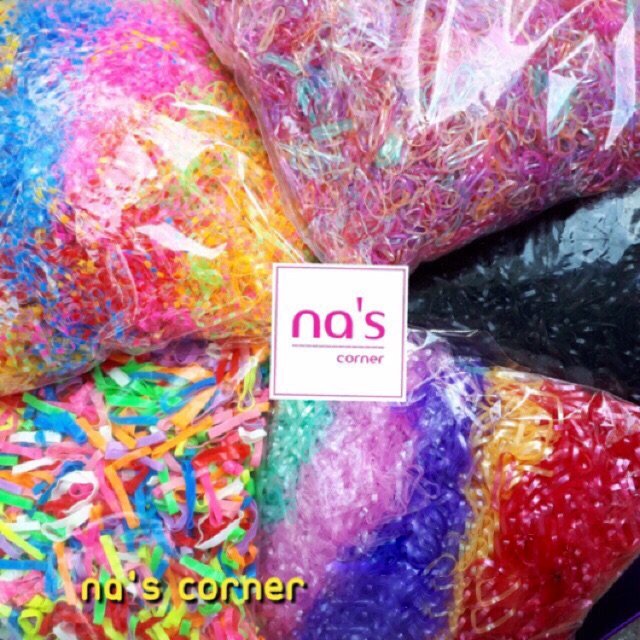 Sỉ Thun cột tóc 1kg cỡ To/Vừa/Nhỏ nhiều màu hàng mới