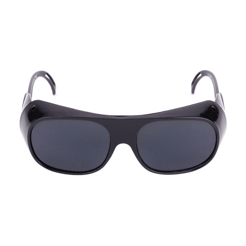 Kinh hàn bảo vệ mắt màu đen, kính hàn bảo hộ lao động bảo vệ mắt khi hàn cắt cơ khí