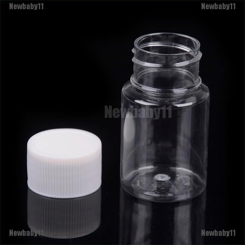 Bộ 2 Chai Nhựa Trong Suốt 30ml Đựng Sơn Tiện Dụng