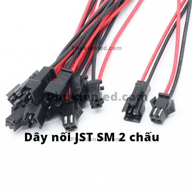 Jack nối JST SM 2 chấu chuyên dụng kết nối dây có độ thẩm mỹ và tiện lợi