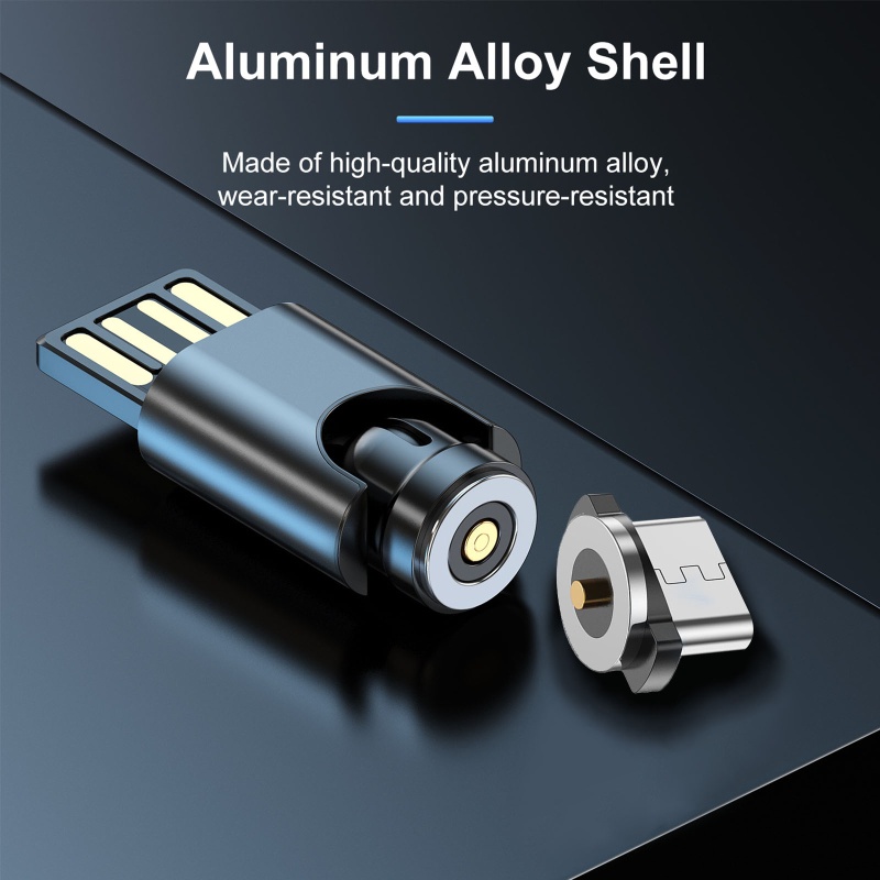 Đầu Chuyển Đổi Mini Type-C 540 Chuyên Dụng Chất Lượng Cao° Đầu Sạc Nhanh Type-C Cho Điện Thoại Android