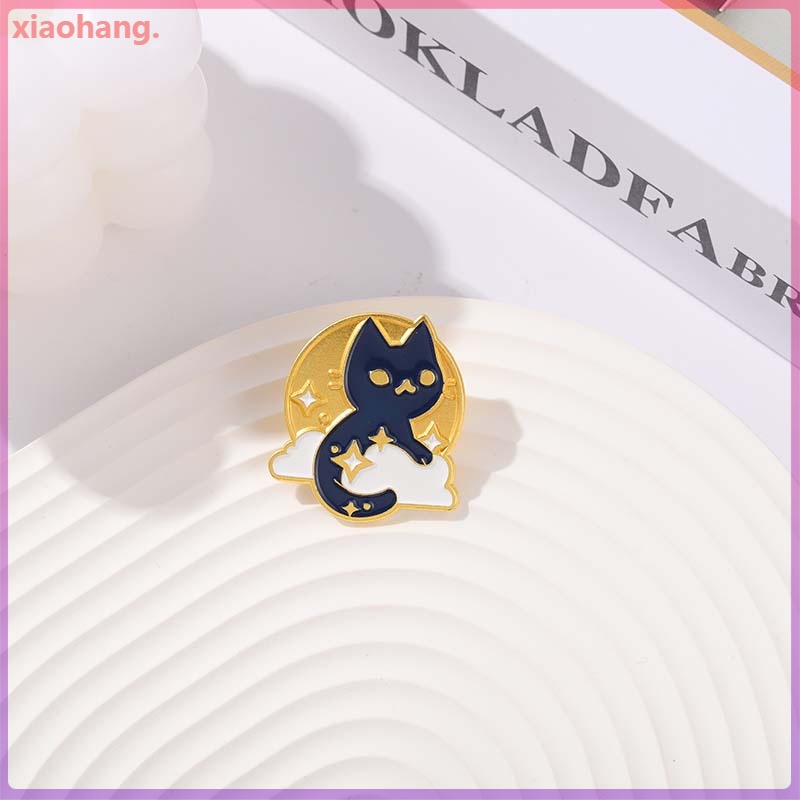 Ghim cài áo hình mèo hoạt hình dễ thương dành cho nữ