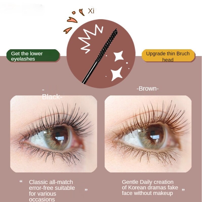 ✨Ngón TayQueen✨Mascara Chống Thấm Nước Và Mồ Hôi Không Phai Màu Cho Người Mới Bắt Đầu | BigBuy360 - bigbuy360.vn