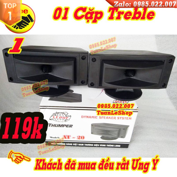 TREBLE RỜI LOA TĂNG TREBLE AT20 - GIÁ 1 CẶP
