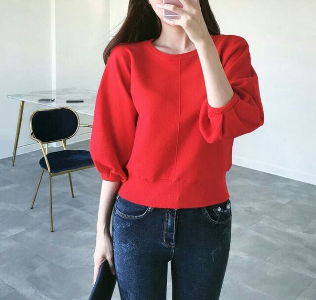 Áo len tay bồng (tay lỡ) | BigBuy360 - bigbuy360.vn