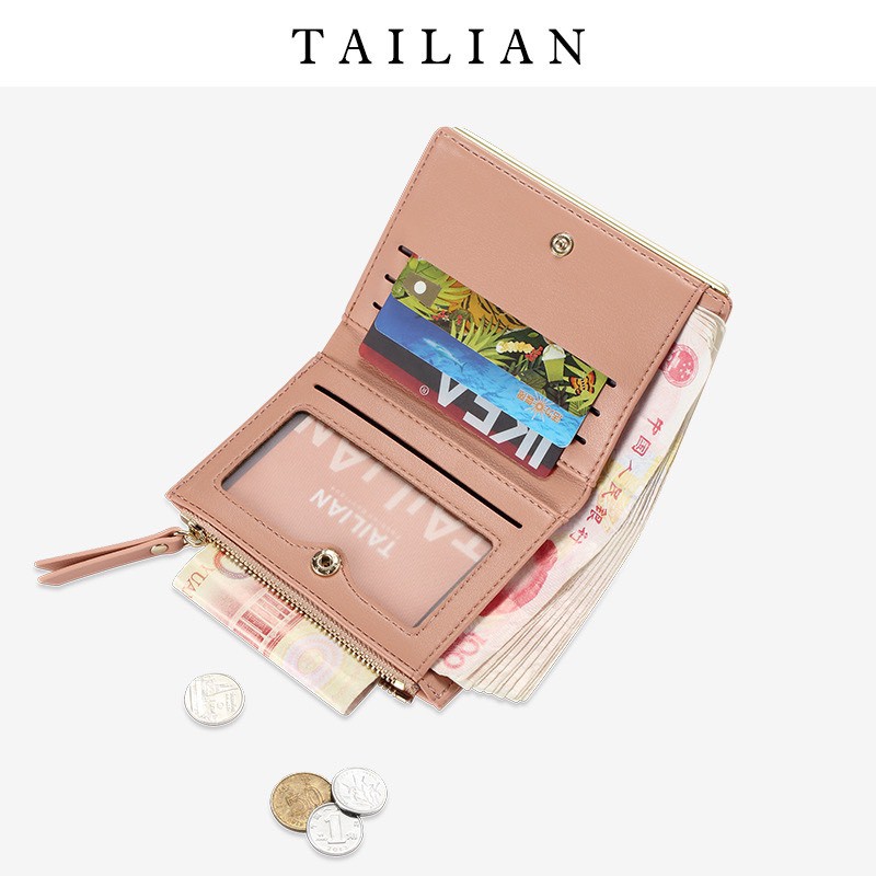 Ví nữ mini cầm tay bóp nữ mini nhiều màu pastel đẹp thời trang 2021 túi ví nữ Alice Housee