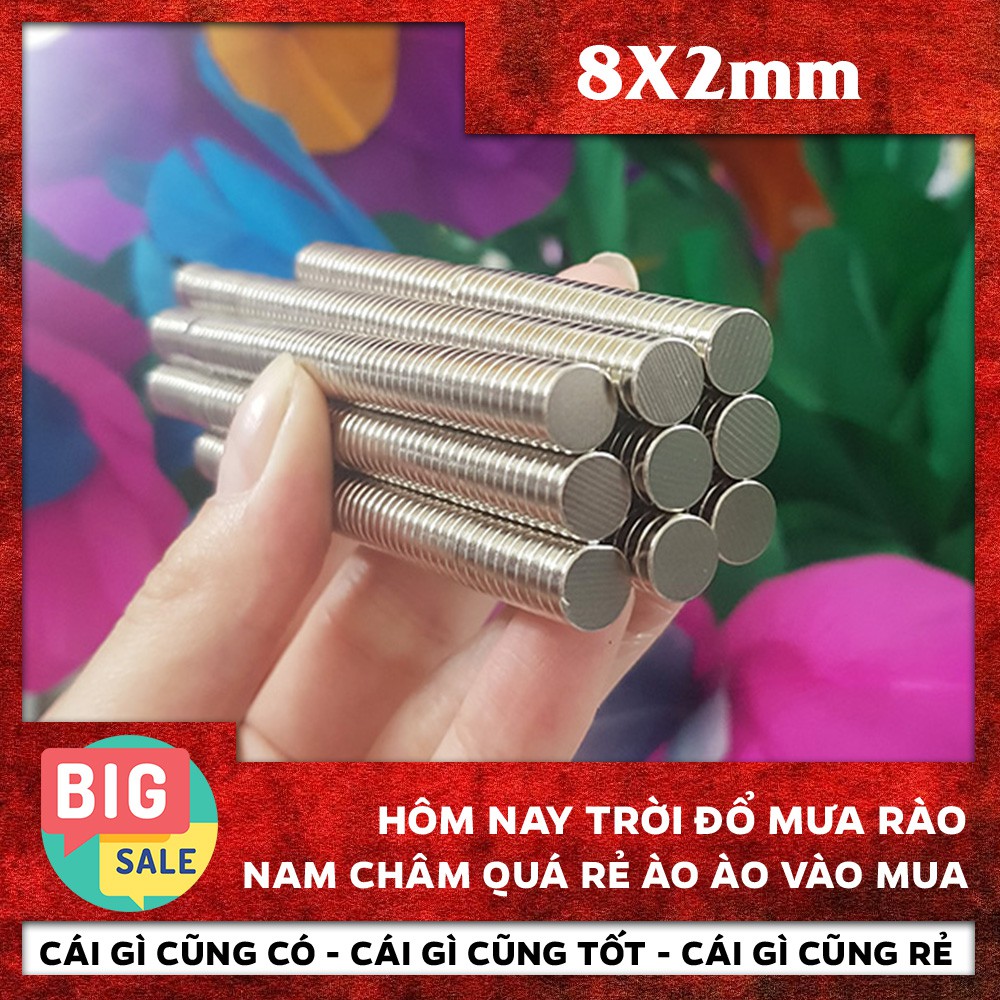 Nam Châm Trò 8X2mm