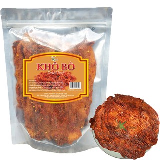 500G Khô Bò Miếng Mềm Cay Hiệu SK Food