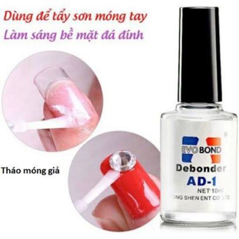 Nước tháo móng sáng đá AD