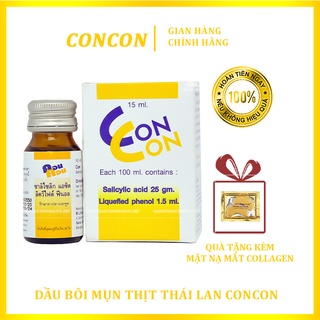 Dầu bôi mụn thịt, mụn cóc concon thái lan - xoá mụn thịt, mụn cơm, mụn cóc - 15ml